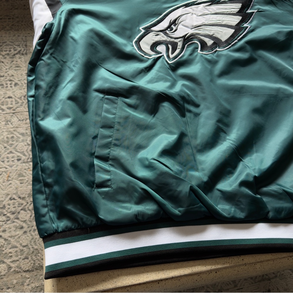 Starter Philadelphia eagles jacket pullover windb… - image 7